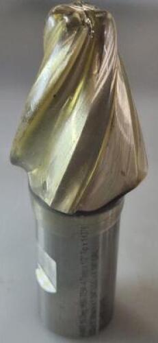 DESCRIPTION: (1) HSS TAPERED END MILL BRAND/MODEL: CONICAL P-807 RETAIL$: 245.87 SIZE: 15 DEG TAPER ANGLE QTY: 1