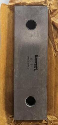 DESCRIPTION: (1) PAIR STEEL PARALLEL BRAND/MODEL: SPI 13-235-7 RETAIL$: 503.61 SIZE: 12" L 1-1/2" W 1-1/4" H QTY: 1