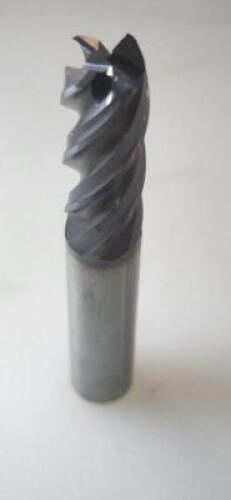DESCRIPTION: (1) SOLID CARBIDE SQ END MILL BRAND/MODEL: SGS T98987TX RETAIL$: $Q78.95 SIZE: 3/8" DIA 1" LOC QTY: 1