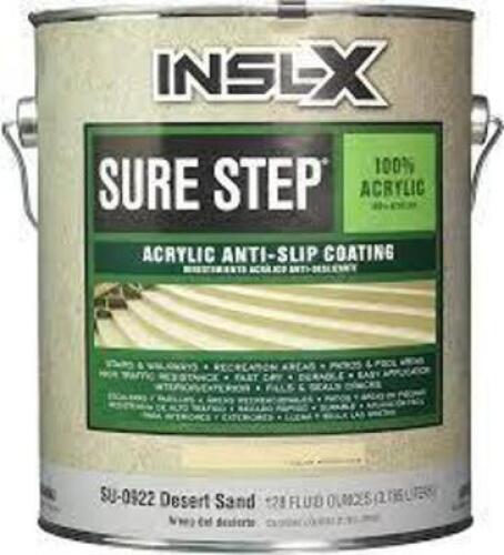 DESCRIPTION: (1) ANTI SLIP COATING BRAND/MODEL: INSL-X INFORMATION: DESERT SAND RETAIL$: $89.84 EA SIZE: 1 GALLON QTY: 1