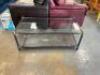 GLASS TOP COFFEE TABLE - 2