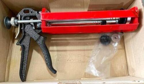 COX DUAL CARTRIDGE EPOXY HEAVY DUTY CAULK GUN (NEW)