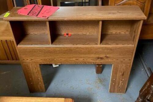 TWIN BOOKCASE HEADBOARD
