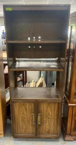 WOODEN BOOKCASE