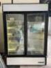 DESCRIPTION: TRUE TWO-SECTION REMOTE DISPLAY FREEZER W/ SWINGING GLASS DOORS BRAND/MODEL: TRUE GDM-49F REMOTE INFORMATION: 115 VOLTS, 60 HZ, 5.2 AMPS. - 2