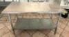 DESCRIPTION: 60" X 30" STAINLESS PREP TABLE SIZE: 60" X 30" LOCATION: STORE FRONT QTY: 1