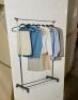 NAME: CLOSET SOTRAGE COMBO PACK - GARMENT RACK / STORAGE CLOSET - 2