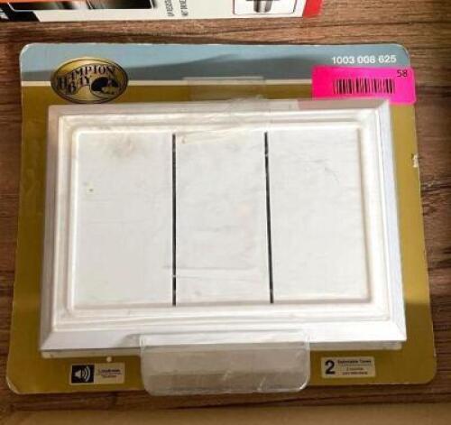 NAME: Wired Door Chime in White