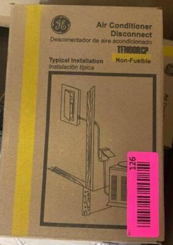 NAME: (2) GE NON-FUSIBLE AIR CONDITIONER DISCONNECTION KITS