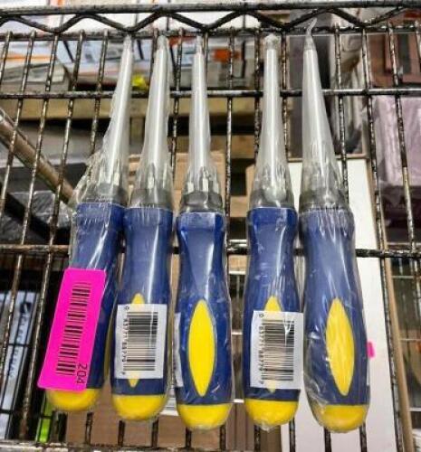 NAME: (5 PACK) INTERCHANGABLE HEAD SCREWDRIVERS