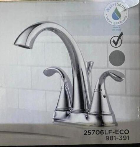 NAME: DELTA ZELLA COLLECTION BATH FAUCET IN CHROME