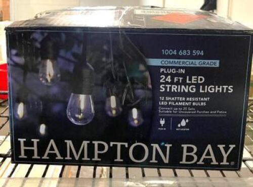 NAME: 24 FT LED STRING LIGHT KIT BY HAMPTON BAY