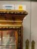 NAME: 14" X 15" X 64" DECORATIVE DISPLAY CASE WITH GLASS SHELVING INSIDE AND LIGHT - 2