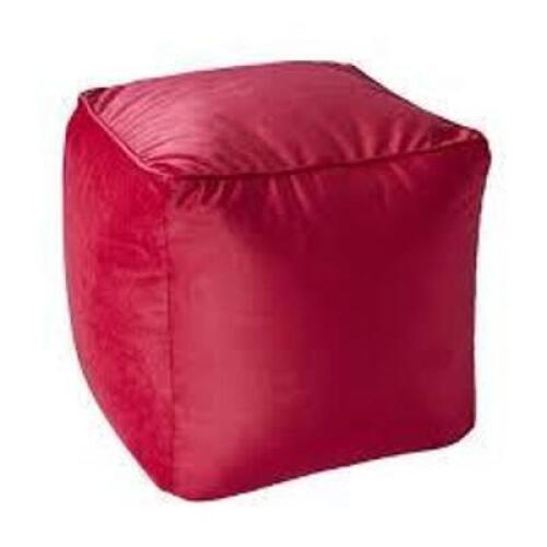 (1) OUTDOOR VELVET POUF