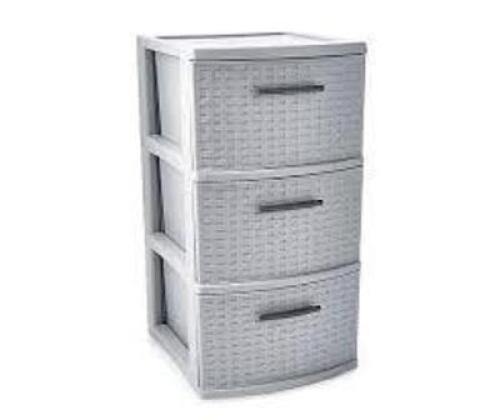 (2) 3 DRAWER CART