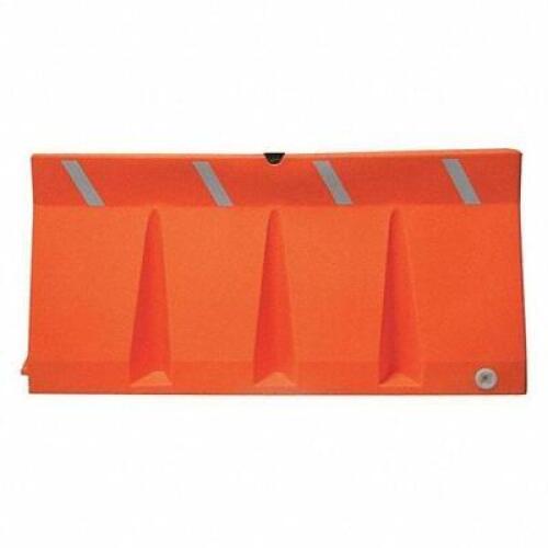 DESCRIPTION&nbsp;(1) JERSEY BARRIER BRAND/MODEL&nbsp;38UZ88 ADDITIONAL INFORMATION&nbsp;ORANGE, CAN BE FILLED WITH SAND OR WATER FOR STABILITY, RETAILS FOR $556.16 S