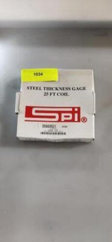 (1) ROLL OF HIGH CARBON STEEL FEELER STOCK