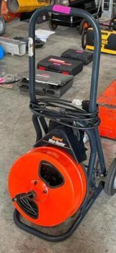 GENERAL WIRE MINI ROOTER DRAIN/SEWER CLEANING MACHINE WITH ADDITIONAL CLEANING SOLUTION