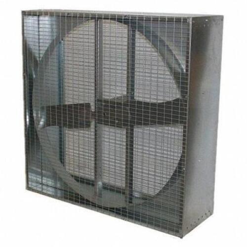 DESCRIPTION: (1) AGRICULTURAL EXHAUST FAN BRAND/MODEL: DAYTON #44YU15 RETAIL$: $1279.25 EA SIZE: 48" BLADE QTY: 1