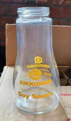 DESCRIPTION: (8) NEW SOY SAUCE GLASS CONTAINERS QTY: 8