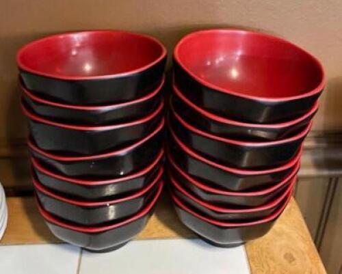 DESCRIPTION: (14) MELAMINE BOWLS QTY: 14