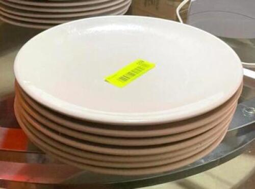 DESCRIPTION: (7) 10" CHINA DINNER PLATES QTY: 7