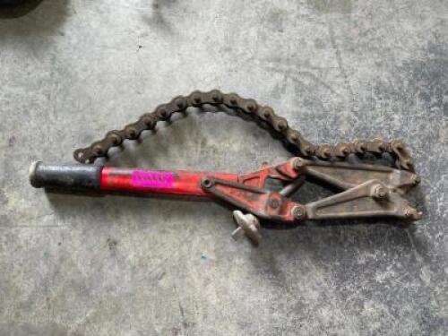 CHAIN PIPE CUTTER