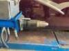 DESCRIPTION: AUTOMATIC HYDRAULIC EXHUAST TUBING BENDER MACHINE BRAND/MODEL: PRO-BEND 2000 INFORMATION: COMES WITH PARTS AND ACCESSORIES AS SHOWN 208-2 - 3