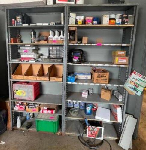 DESCRIPTION: (2) METAL SHELVING UNITS INFORMATION: CONTENTS NOT INCLUDED SIZE: 36"X24"X84" QTY: 2