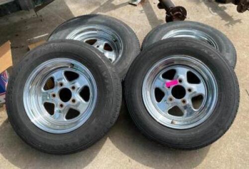 DESCRIPTION: (4) - ASSORTED TIRES QTY: 4