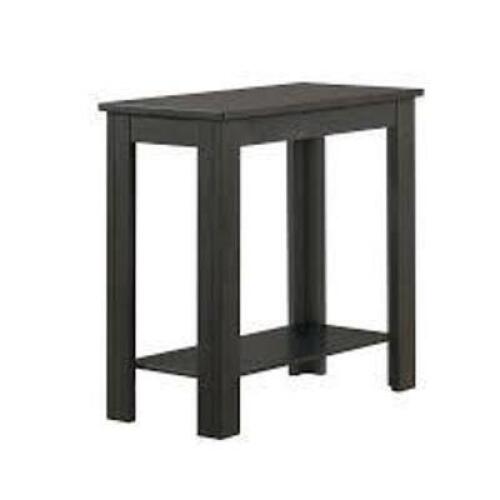 DESCRIPTION: (1) CHAIRSIDE TABLE BRAND/MODEL: PEIRCE #7710-CHAR INFORMATION: CHARCOAL RETAIL$: $479.00 EA QTY: 1