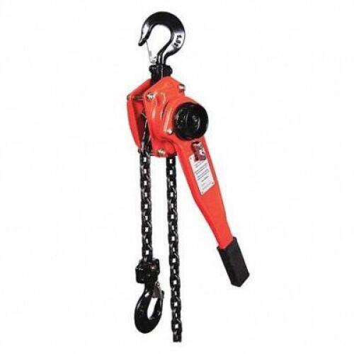DESCRIPTION: (1) LEVER CHAIN HOIST BRAND/MODEL: DAYTON #48ME56 RETAIL$: $425.30 EA SIZE: 3000 LB LIIT QTY: 1