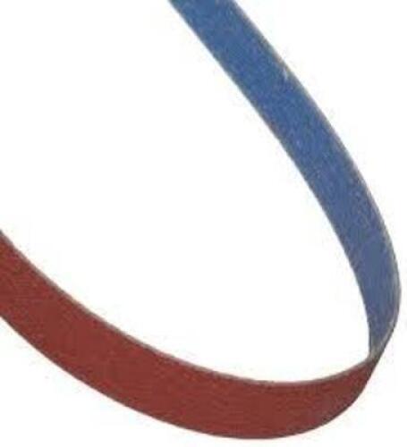 DESCRIPTION: (4) PACKS OF (50) SCALLOPED ABRASIVE BELT BRAND/MODEL: NORTON #R981 RETAIL$: $20.00 EA SIZE: 1-1/8X24 QTY: 4