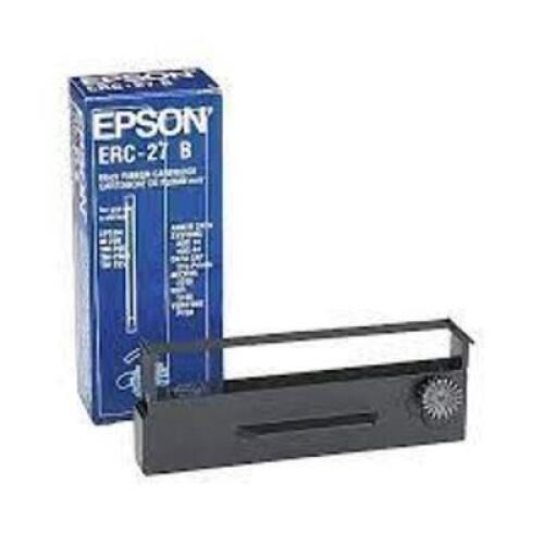 DESCRIPTION: (9) RIBBON CARTRIDGE BRAND/MODEL: EPSON #ERC-27B INFORMATION: BLACK RETAIL$: $7.88 EA QTY: 9