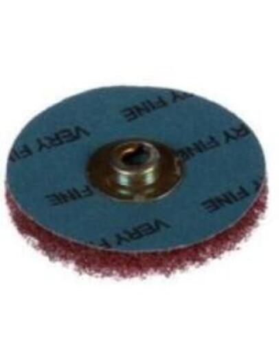 DESCRIPTION: (2) BOXES OF (50) QUICK CHANGE BUFF AND BLEND HS DISC BRAND/MODEL: 3M #840322 RETAIL$: $50.00 EA SIZE: 2 IN QTY: 2