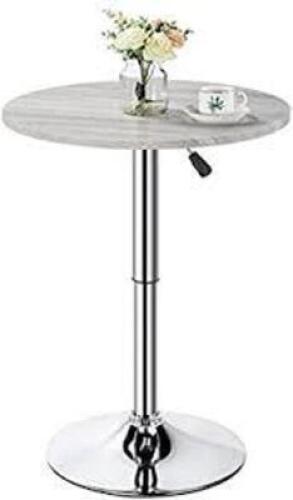 DESCRIPTION: (1) ROUND PUB TABLE BRAND/MODEL: YAHEETECH #592030 INFORMATION: GRAY RETAIL$: $62.99 EA QTY: 1