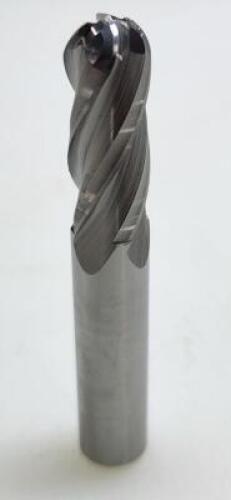 DESCRIPTION: (2) SOLID CARBIDE BALL END MILL BRAND/MODEL: HERTEL 88247176 RETAIL$: $49.31 EA SIZE: 3/8" DIA 1" LOC QTY: 2
