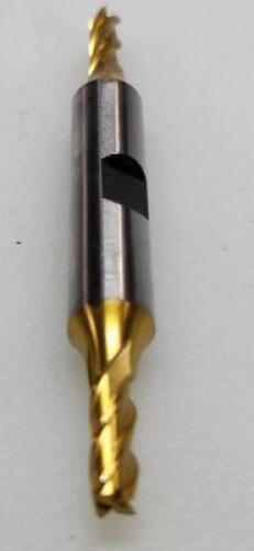 DESCRIPTION: (1) HSS SQ END MILL BRAND/MODEL: HERTEL 87151403 RETAIL$: 29.47 SIZE: 3/16" 1/2" LOC 3/8" SD QTY: 1
