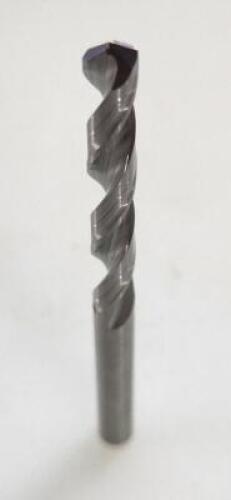 DESCRIPTION: (3) SOLID CARBIDE JOBBER DRILL BRAND/MODEL: HERTEL 79892428 RETAIL$: 37.66 SIZE: #4 QTY: 3