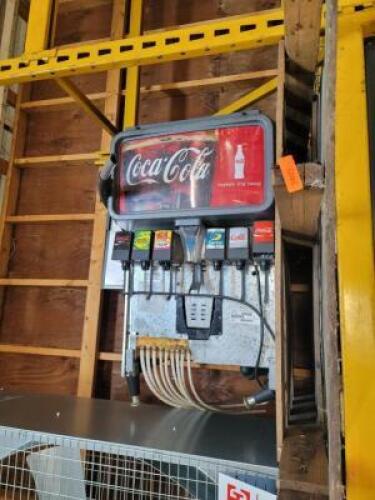 DESCRIPTION (1) FOUNTAIN DRINK STATION BRAND/MODEL COCA COLA SIZE ITEM ACROSS THE STREET AT SHAPIRO SUPPLY THIS LOT IS ONE MONEY QTY 1