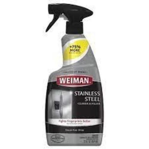DESCRIPTION: (4) METAL CLEANER AND POLISH BRAND/MODEL: WEIMAN #53YZ89 RETAIL$: $10.89 EA SIZE: 22 OZ QTY: 4