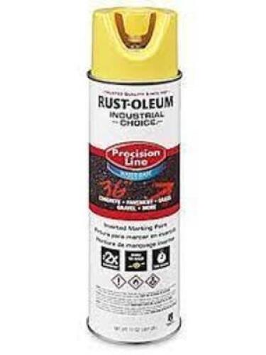 DESCRIPTION: (6) INVERTED LINE MARKING PAINT BRAND/MODEL: RUST-OLEUM INFORMATION: YELLOW RETAIL$: $12.54 EA SIZE: 20 OZ QTY: 6