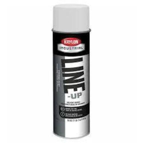 DESCRIPTION: (6) STRIPING PAINT BRAND/MODEL: KRYLON LINE UP INFORMATION: WHITE RETAIL$: $10.00 EA SIZE: 18 OZ QTY: 6