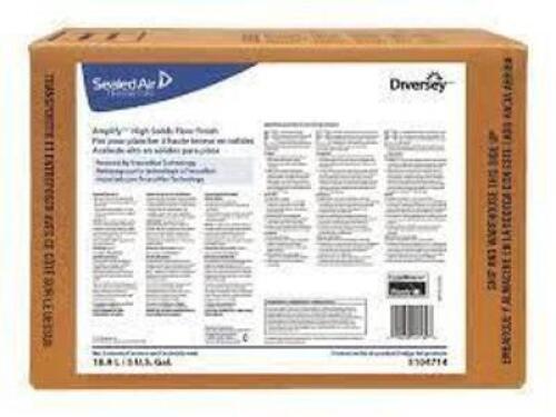 DESCRIPTION: (1) HIGH SOLIDS FLOOR FINISH BRAND/MODEL: DIVERSEY AMPLIFY RETAIL$: $150.0 EA SIZE: 5 GALLON QTY: 1