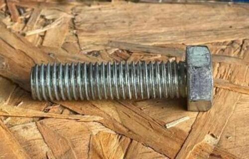 (3) - CONTAINERS/BOXES FILLED WITH ASSORTED HEX CAP BOLTS AND SCREWS