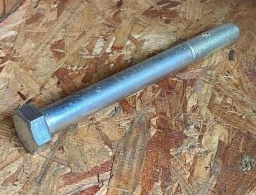 (4) - 50 CT. BOXES OF 3/4"-16 X 7"-1/2 ZINC PLATED GRADE 5 FINE THREAD HEX HEAD BOLTS