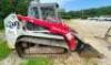 DESCRIPTION: 2015 TAKEUCHI TL12 TRACK SKID STEER W/ 80" BUCKET BRAND/MODEL: TAKEUCHI TL12 INFORMATION: SERIAL: 201201165 HOURS: 3909.9 LOCATION: SPACE - 8