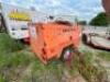 DESCRIPTION: SULLIVAN PALATEK D210Q TOW BEHIND AIR COMPRESSOR (FAIR CONDITION) BRAND/MODEL: SULLIVAN PALATEK D210Q INFORMATION: HOURS: 2044. SERIAL: 2 - 4