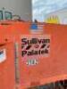 DESCRIPTION: SULLIVAN PALATEK D210Q TOW BEHIND AIR COMPRESSOR (FAIR CONDITION) BRAND/MODEL: SULLIVAN PALATEK D210Q INFORMATION: HOURS: 2044. SERIAL: 2 - 8