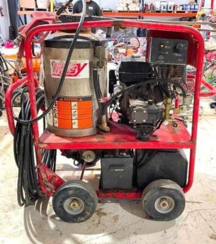 DESCRIPTION: HOTSY HOT WATER PRESSURE WASHER BRAND/MODEL: HOTSY INFORMATION: HOURS: 1398 LOCATION: WAREHOUSE QTY:&nbsp;1